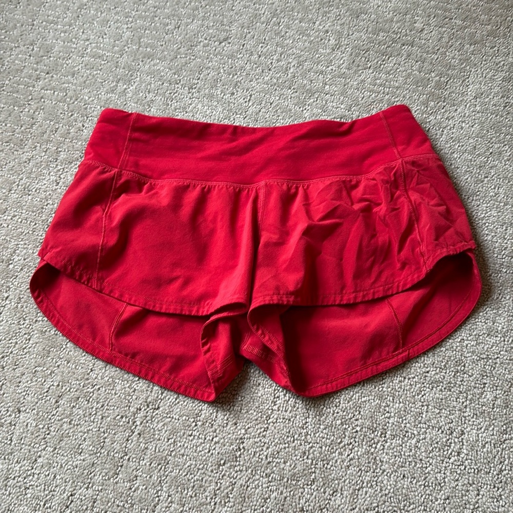lulu shorts size 2